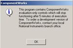 ComponentWorks Error message.JPG